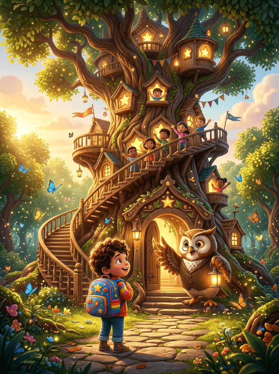 The First Day of School Adventure