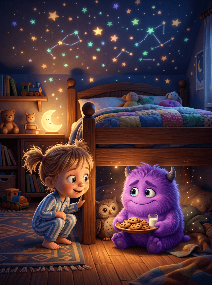 The Monster Under My Bed Is Actually Nice