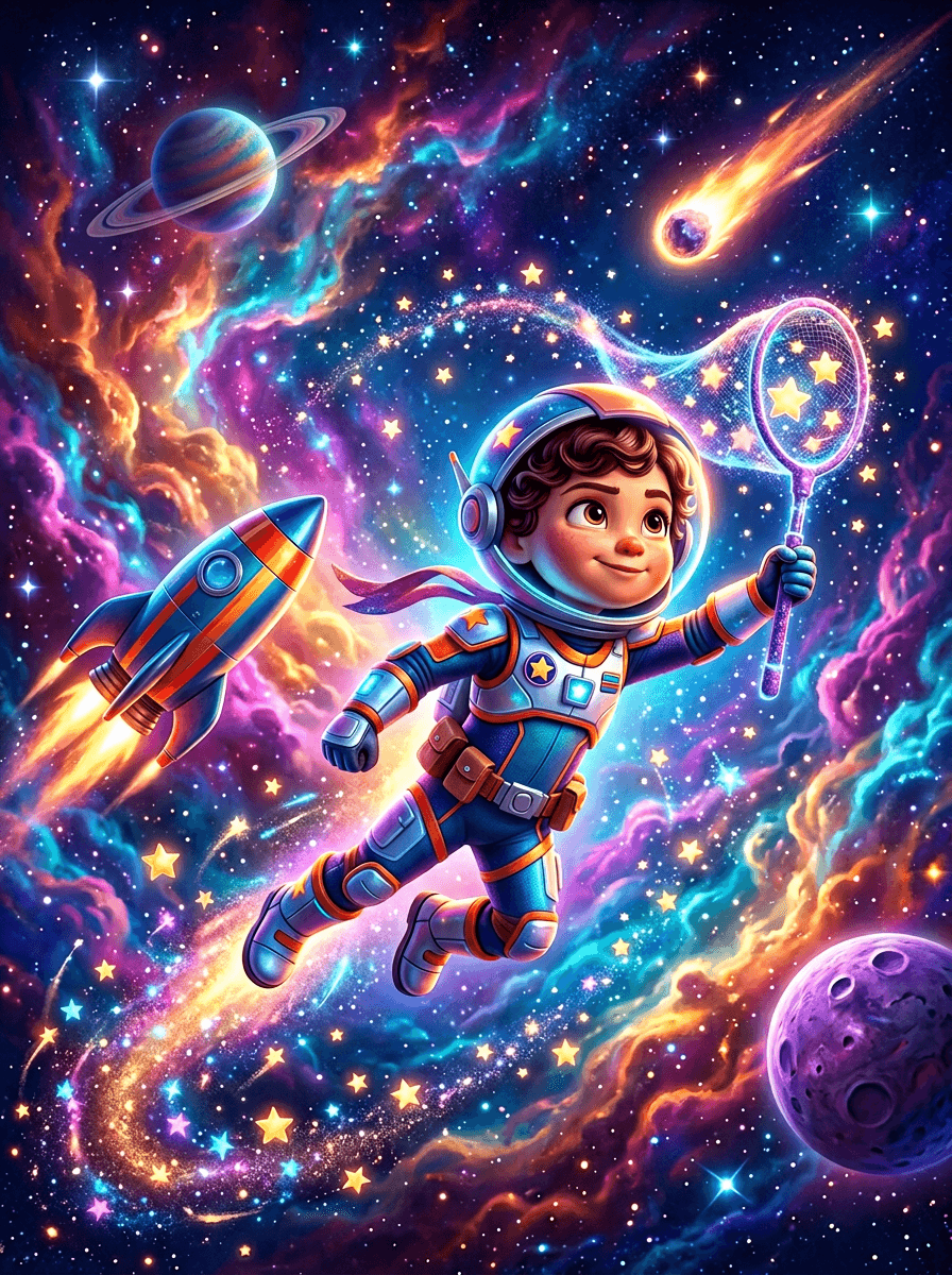 Captain Cosmos Saves the Stars